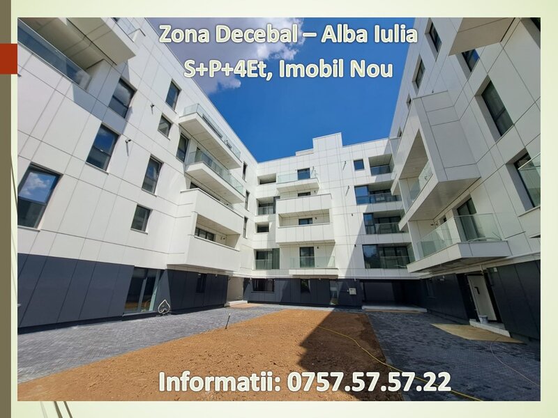 Alba Iulia, Decebal, imobil 2025, zona de vile.